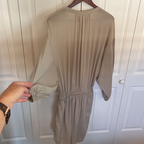 Splendid Collection Blaise Tie-Front Long Sleeve Dress - Picture 11 of 14